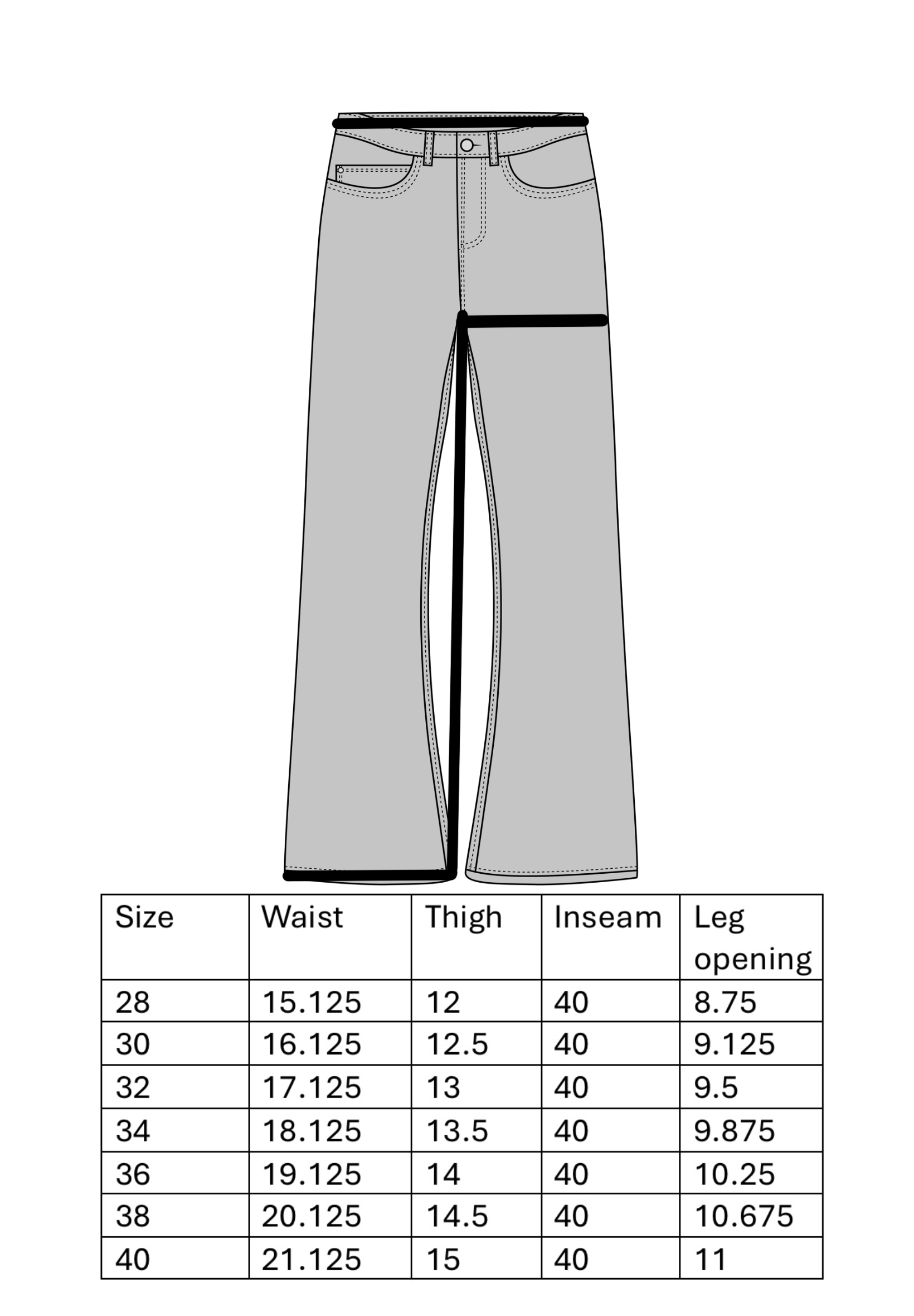 Villainz Stacked Jeans
